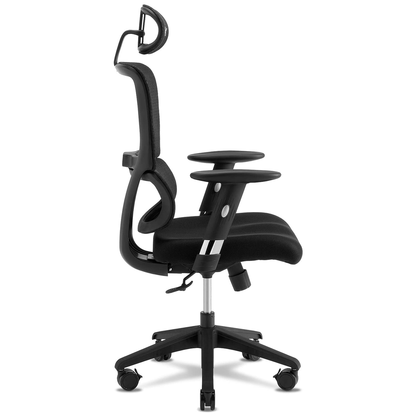 Silla Gamer MAVIX M4 con Malla y Soporte Lumbar (Negro)