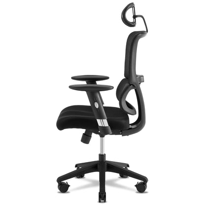 Silla Gamer MAVIX M4 con Malla y Soporte Lumbar (Negro)