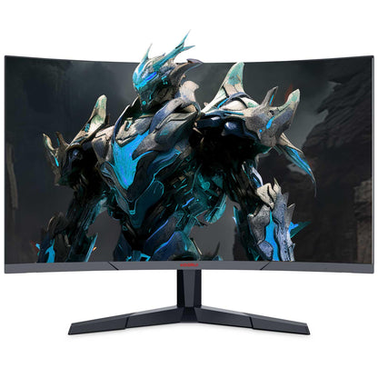 Monitor Curvo KOORUI 24" FHD 1080P, 165Hz VA, 1800R, HDMI x2/DP, Compatible VESA, Ajustable, Protección Ocular