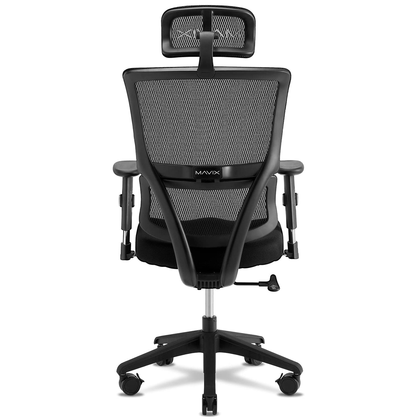 Silla Gamer MAVIX M4 con Malla y Soporte Lumbar (Negro)